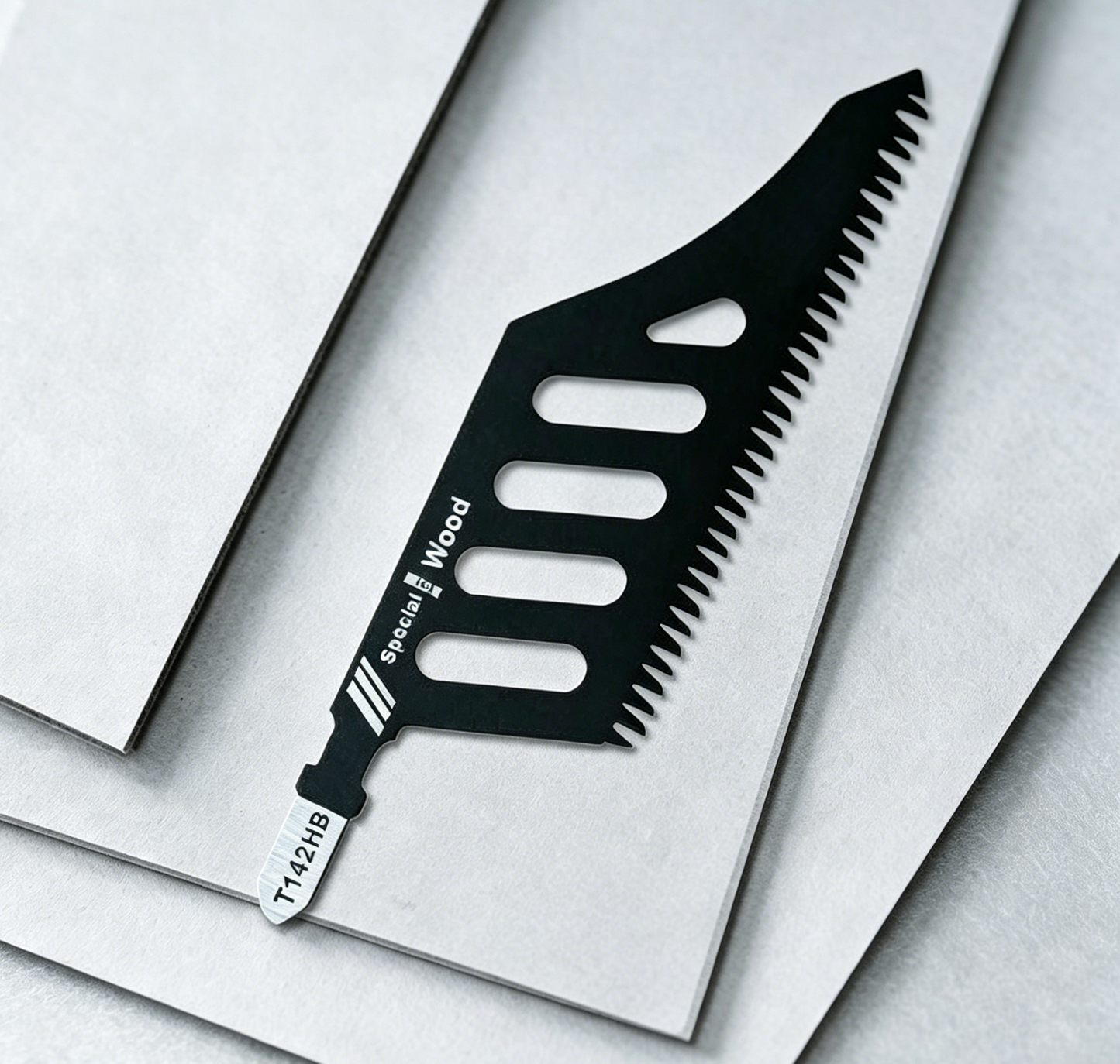 5pcs Flush Cutting Jigsaw Blade for Wood Plastic Metal