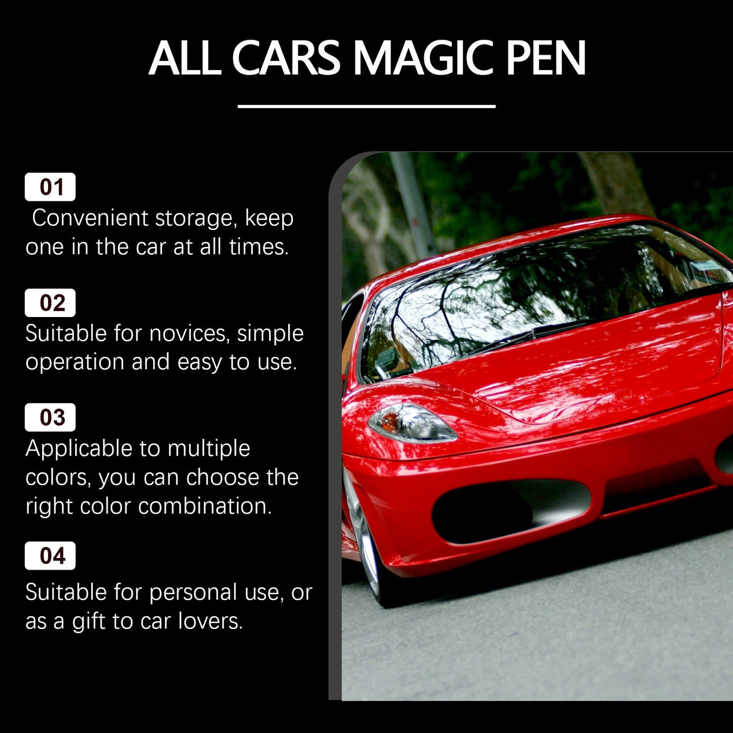 ๐ฅ๐โจ Magic Car Scratch Removal Pen โ Instant Paint Repair & Shine ๐ ๏ธ๐