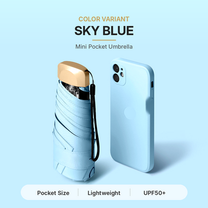 ✨ Say Goodbye to Bulky Umbrellas-Dual-Purpose Portable Capsule Umbrella