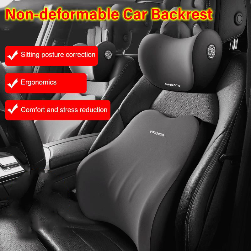 Car Headrest Neck and Waist Pillow🚗🛋️