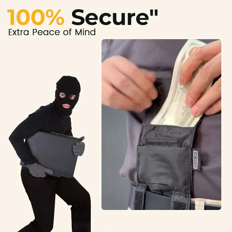 ✨ Slim Belt Wallet — Carry Daily Essentials Without the Bulk