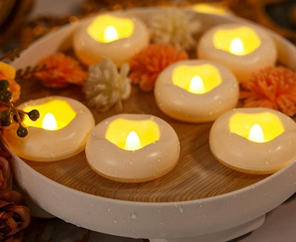 🕯️Water-Activated Flameless Floating LED Candles – Romantic Waterproof Glow for Any Occasion