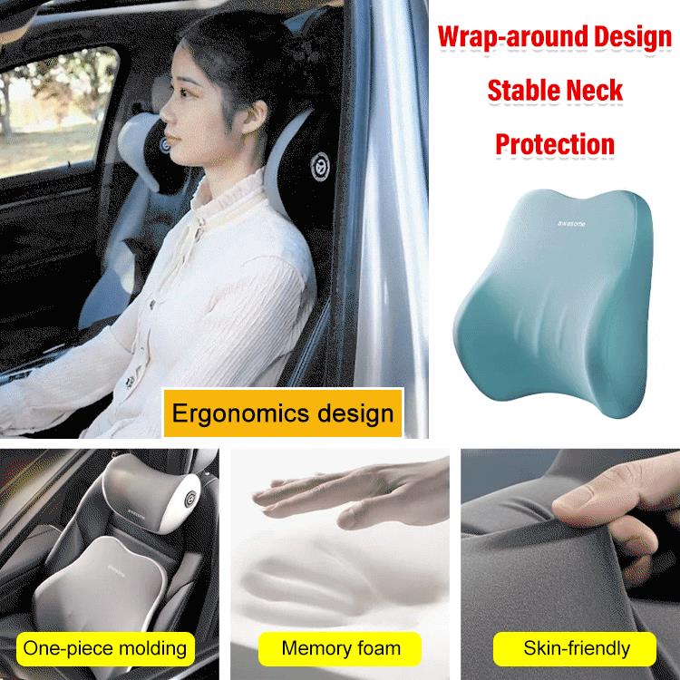 Car Headrest Neck and Waist Pillow🚗🛋️