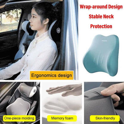 Car Headrest Neck and Waist Pillow🚗🛋️