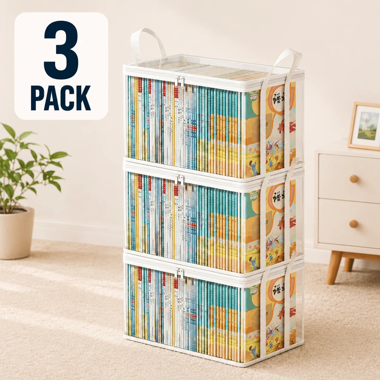 🔥Large Clear Storage Box🧺
