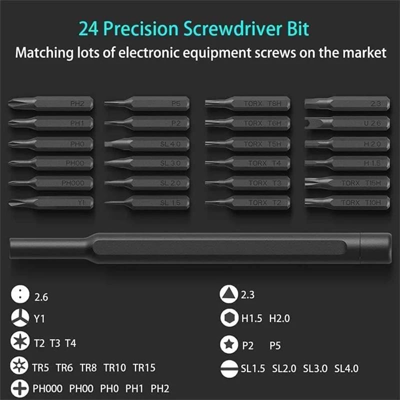 🔥2026Hot Sale🧰🪛24 in 1 Screwdriver Set