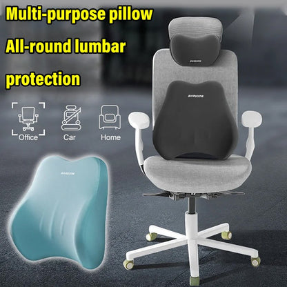 Car Headrest Neck and Waist Pillow🚗🛋️
