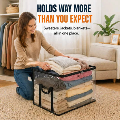 🔥Large Clear Storage Box🧺