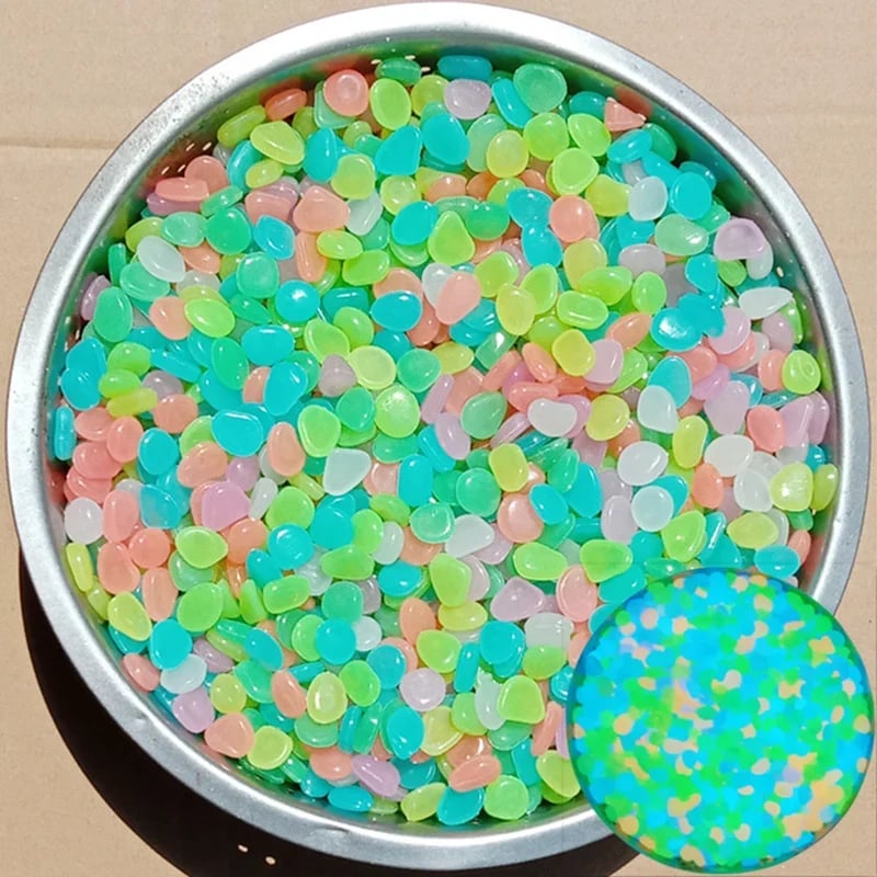 🏆Flash Sale⚡Glow In The Dark Rocks - Illuminate Your Outdoors with Enchanting Glow!