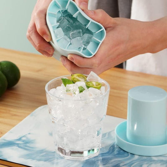 🧊Quick Freezing Silicone Ice Cube Mold❄️