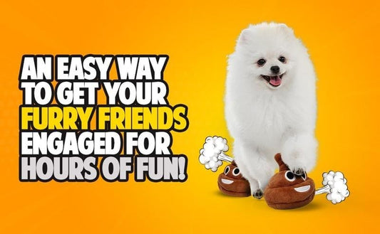 🎁Lowest price ever💥Funny  Poop Plush Toy – Makes Fart Sounds!