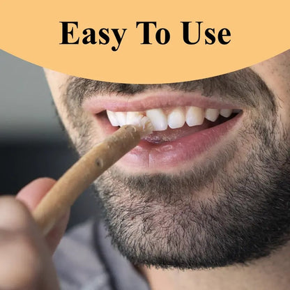 🌿 Natural Miswak Sticks – Individually Wrapped, Traditional Toothbrush for Fresh Breath & Healthy Gums