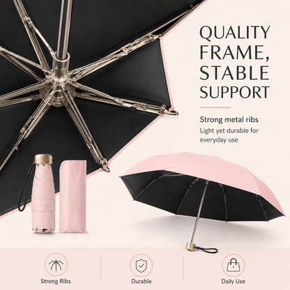 ✨ Say Goodbye to Bulky Umbrellas-Dual-Purpose Portable Capsule Umbrella