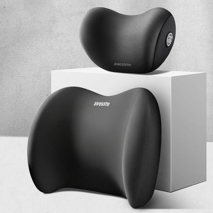 Car Headrest Neck and Waist Pillow🚗🛋️