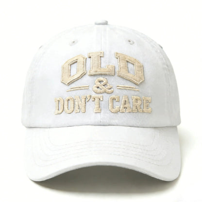 🧢 2026 New Year Hot Sale |  Vintage Distressed “OLD & DON’T CARE” Cap