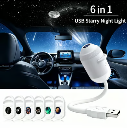 🔥LAST DAY 40% OFF - 🌌🌠HD Smart Dynamic 5D Holographic Night Light Projector
