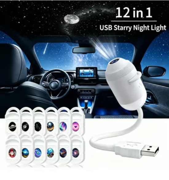 🔥LAST DAY 40% OFF - 🌌🌠HD Smart Dynamic 5D Holographic Night Light Projector