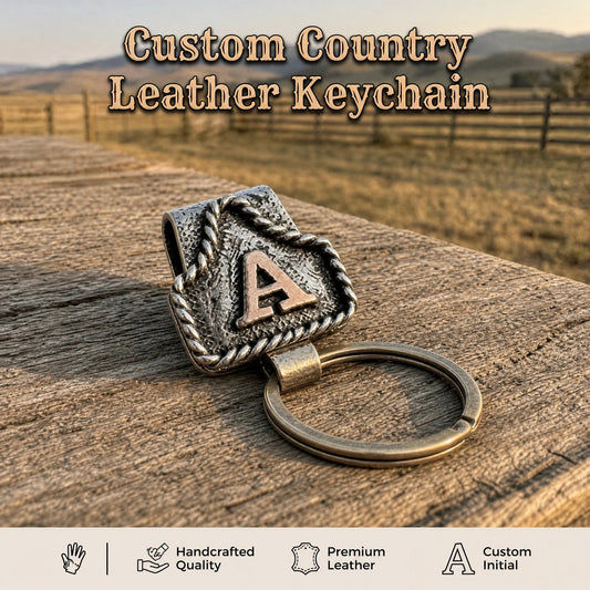 Custom Country  Keychain