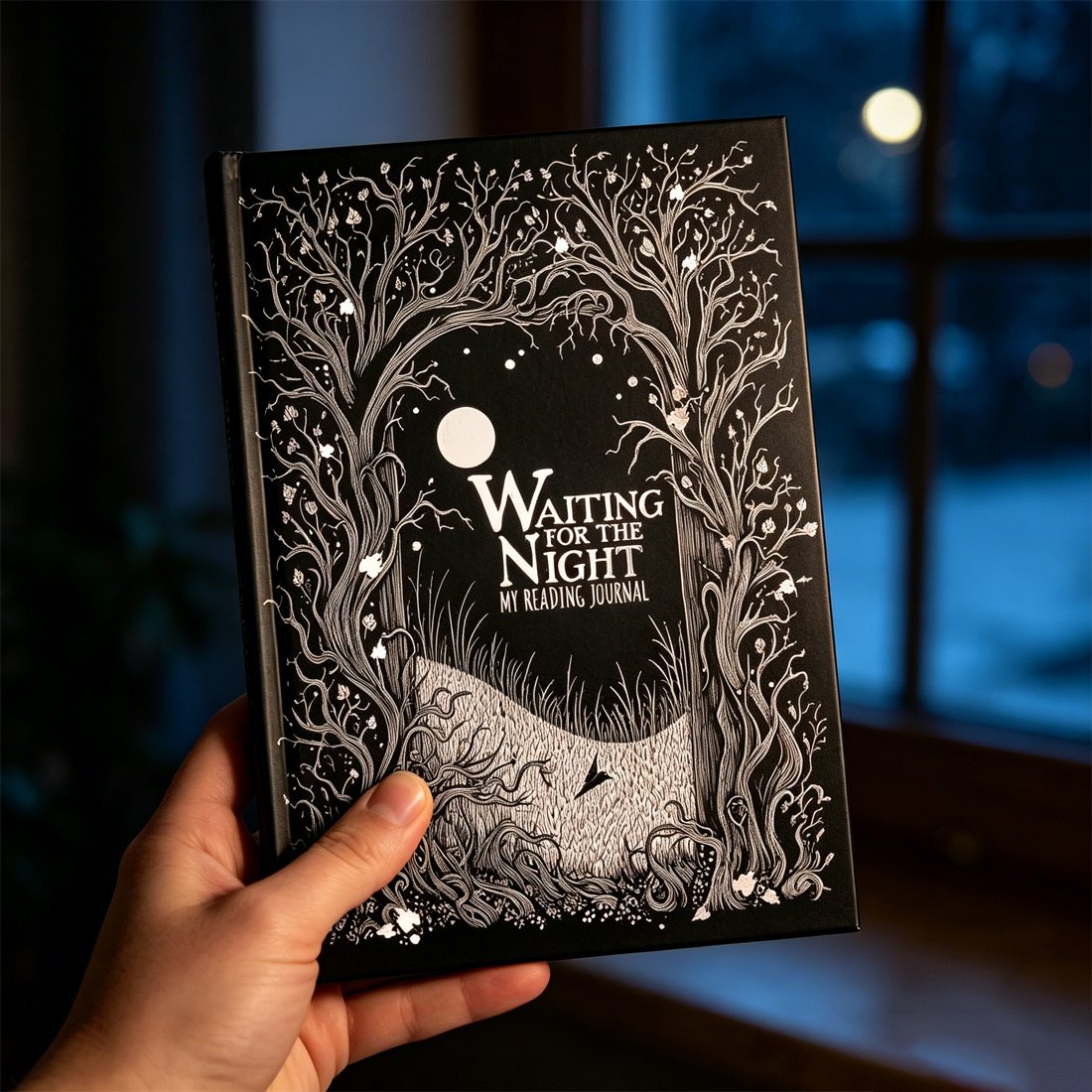 📖The Essential Reading Journal: Waiting for the Night Edition(📚Hardcover & Durability Line)