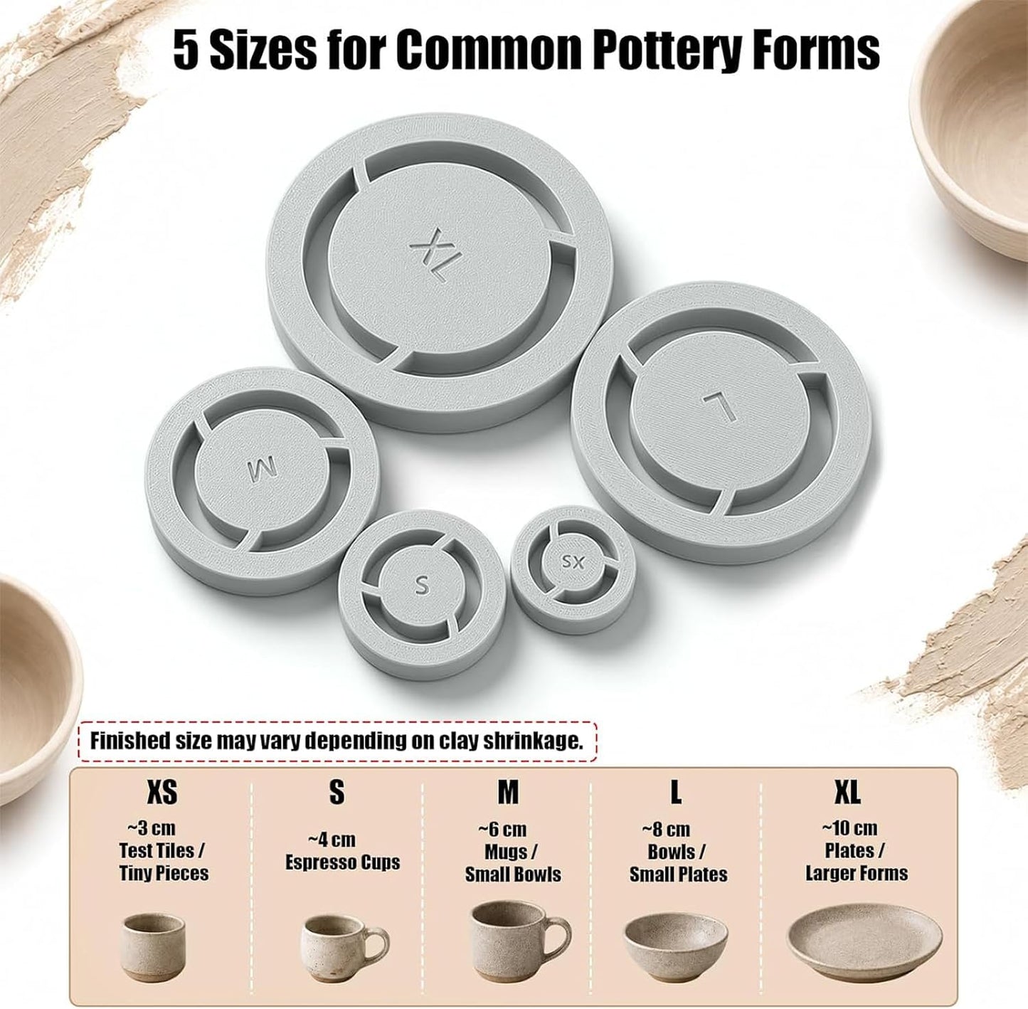 Pottery Foot Ring Tool🏺-- A Cleaner Finish for Every Piece🎁