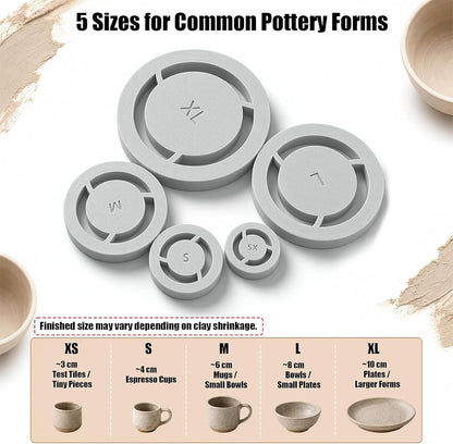 Pottery Foot Ring Tool🏺-- A Cleaner Finish for Every Piece🎁