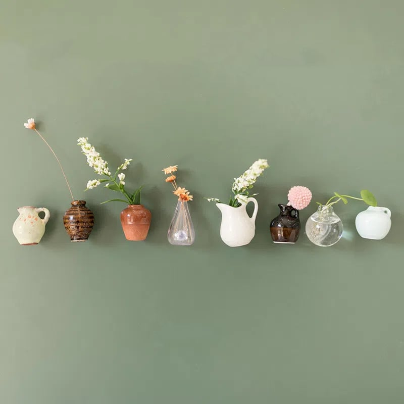 🎁Early Christmas🌸 Mini Ceramics Vase Fridge Magnet