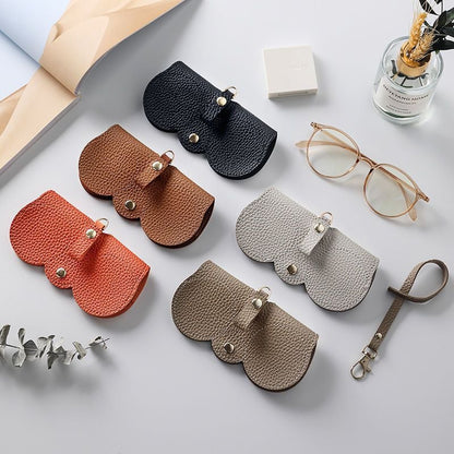 ✨Soft PU Leather Sunglasses Bag👓️