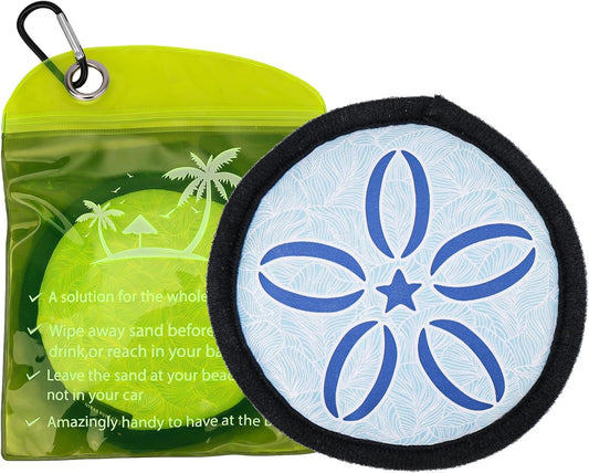 🏖️Beach Sand Remover Powder Bag – Talc-Free Natural Beach Essential