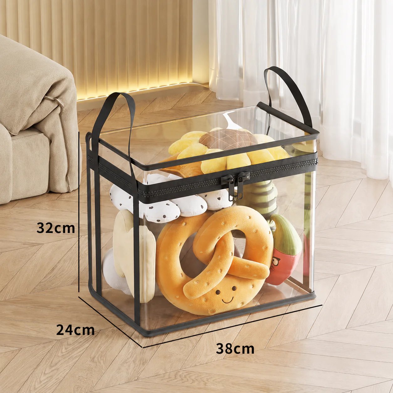 🔥Large Clear Storage Box🧺