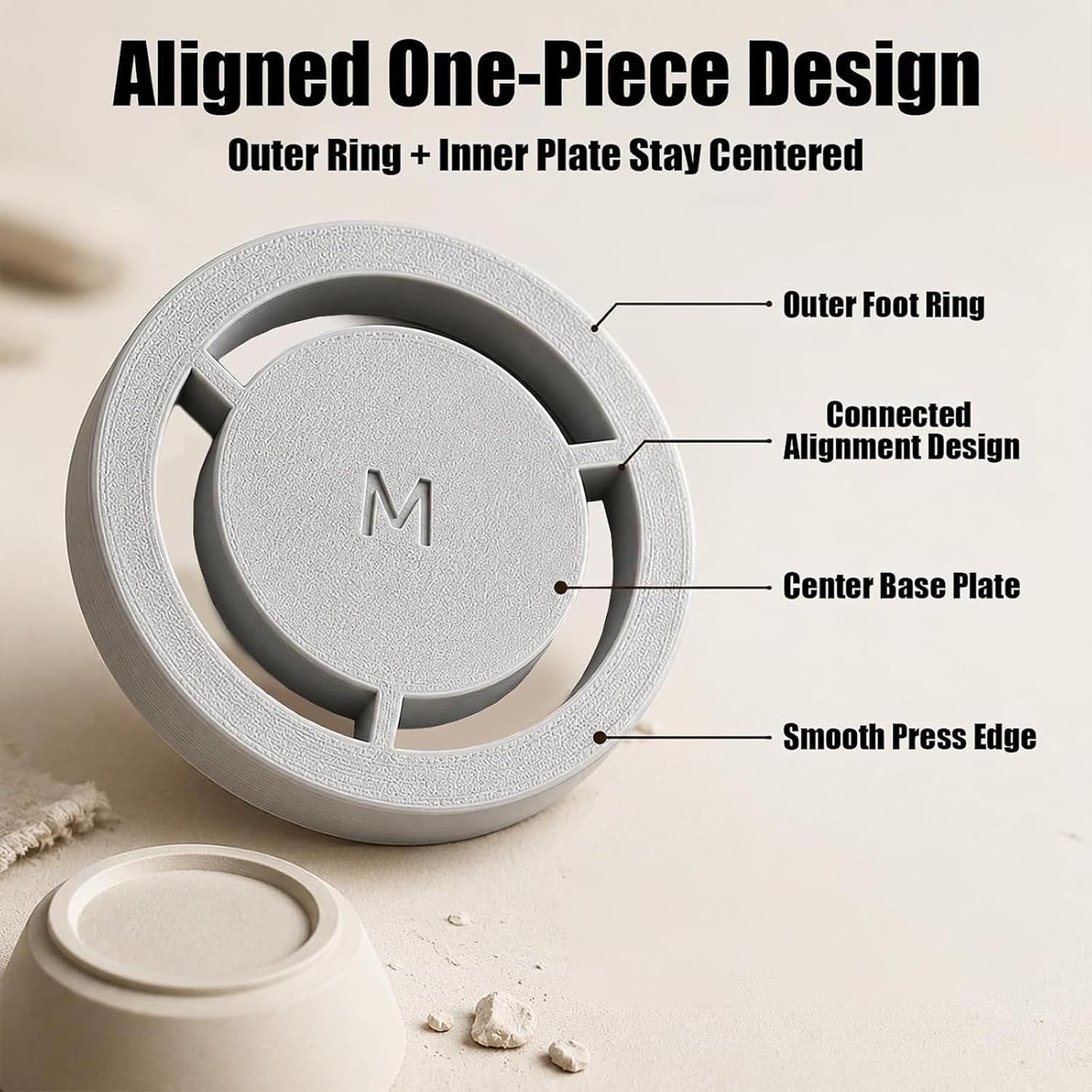 Pottery Foot Ring Tool🏺-- A Cleaner Finish for Every Piece🎁