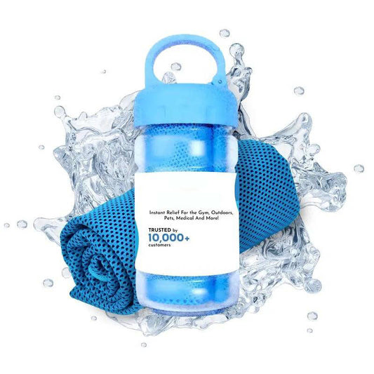❄️ Instant Cooling Towel – Quick Dry Sports Towel for Gym, Travel & Outdoor Activities