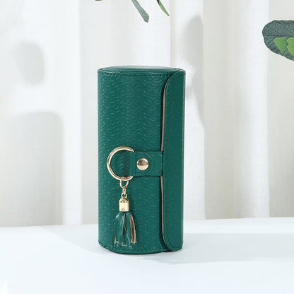 💎 Layered Travel Jewelry Case – Elegant Storage, Always Ready to Shine✈️