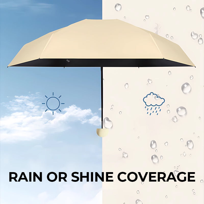 ✨ Say Goodbye to Bulky Umbrellas-Dual-Purpose Portable Capsule Umbrella