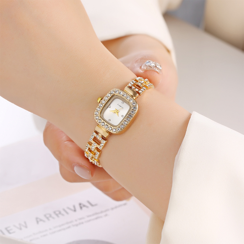 ✨❤️Women Drawstring Bracelet Watch Square Quartz