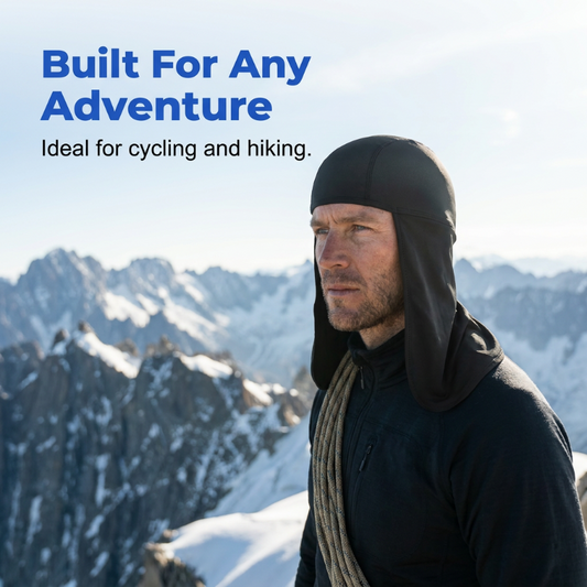 🧢☀️  Breathable Outdoor Balaclava with UPF50+ UV Protection – Neck Protection, Lightweight, Ultra-Elastic, 19 Colors, Ideal for Hiking & Fishing 🌿
