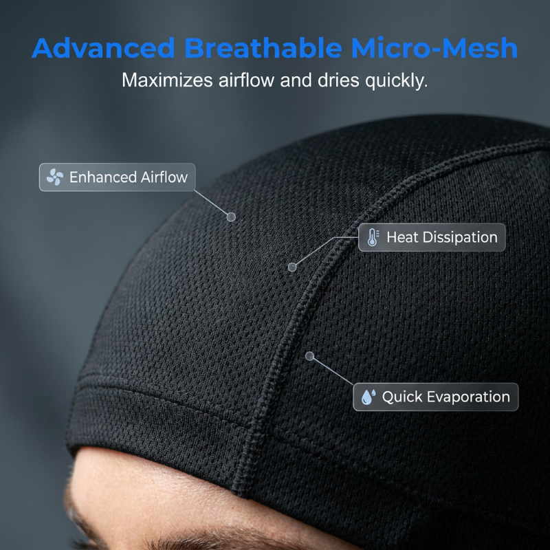 ☀️🩵Breathable Outdoor Skull Cap with Neck Cover