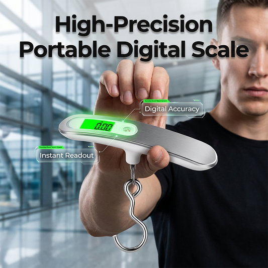 Precision Hanging Scale 📟—Know your weight – anywhere💕