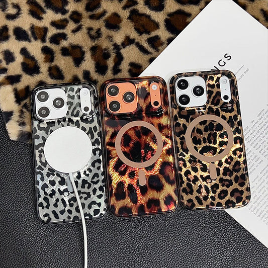 ❤️Magnetic Leopard Print Phone Case