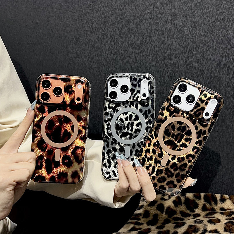 ❤️Magnetic Leopard Print Phone Case