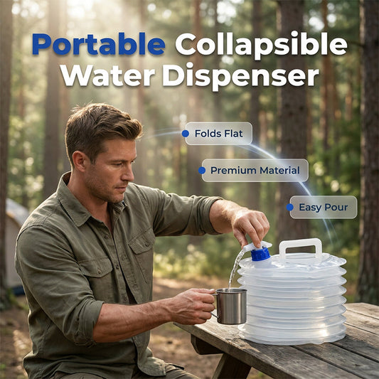Collapsible Water Container with Spigot 🪣🚰